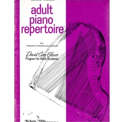 Warner Brothers Glover   Adult Piano Repertoire Level 3