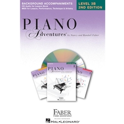 Hal Leonard Faber   Piano Adventures Lesson Level 3B CD - Original Edition