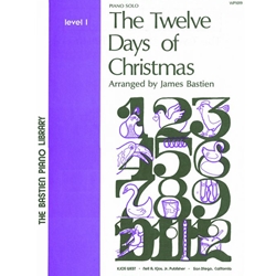 Kjos Bastien   Twelve Days Of Christmas - Piano Solo Sheet