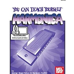 You Can Teach Yourself Harmonica - Book/Online Video/Audio