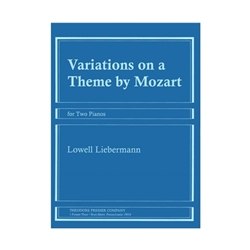 Presser Liebermann   Variations On A Theme By Mozart - 2 Pianos