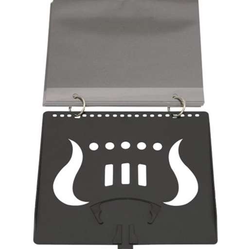 Conn Marching Flip Folder 5 Window Plasti - folio