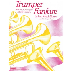 Schaum    Trumpet Fanfare - Piano Solo Sheet