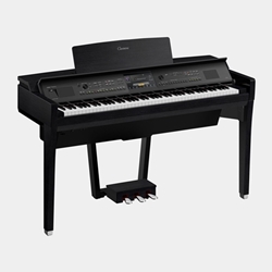 Yamaha CVP809B Clavinova Ensemble Console Digital Piano w/Bench - Matte Black