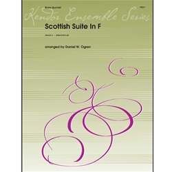 Kendor Scottish Suite In F - Brass Quintet Ogren D