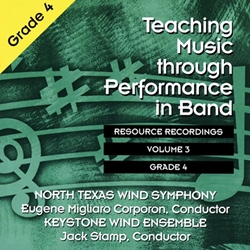 GIA Corporon | Stamp   Teaching Music through Performance in Band - Volume 3, Grade 4 - CD