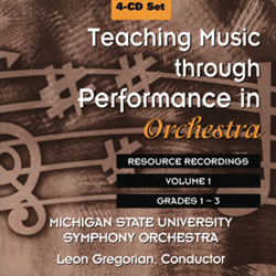 GIA Gregorian L   Teaching Music through Performance in Orchestra - Volume 1 - CD