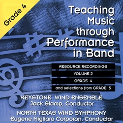 GIA Corporon | Stamp   Teaching Music through Performance in Band - Volume 2, Grade 4 - CD