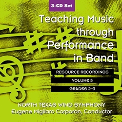GIA Corporon E   Teaching Music through Performance in Band - Volume 5, Grades 2 & 3 - CD