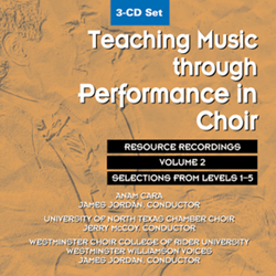 Teaching Music through Performance in Choir - Volume 2 - CD