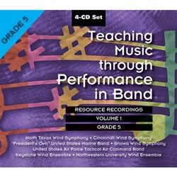 GIA Corporon E   Teaching Music through Performance in Band - Volume 1, Grade 5 - CD