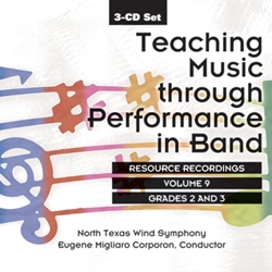 GIA Corporon E   Teaching Music through Performance in Band - Volume 9, Grades 2 & 3 - CD