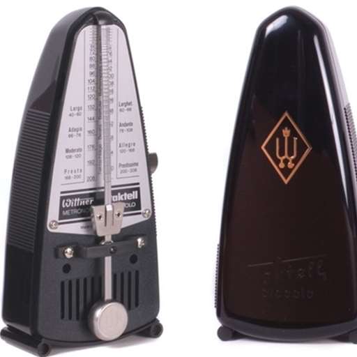Wittner Black Piccolo Keywound Plastic Metronome