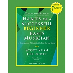 GIA Rush / Scott   Habits of a Successful Beginner Band Musician - Conductor's Score