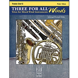 FJH  Wilds J  Three for All Winds - Treble Clef C