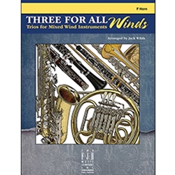FJH Three for All Winds - F Horn Wilds J