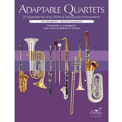 Excelcia Arcari / Putnam Arcari / Putnam  Adaptable Quartets for Alto Saxophone & Baritone Saxophone