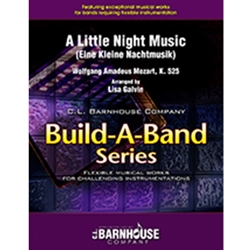 Barnhouse Mozart W Galvin L  Little Night Music (Build-A-Band
) - Concert Band