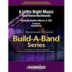 Barnhouse Mozart W Galvin L  Little Night Music (Build-A-Band
) - Concert Band