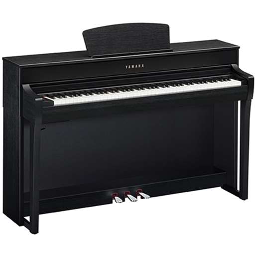 Yamaha CLP735B Clavinova with Bench, Matte Black