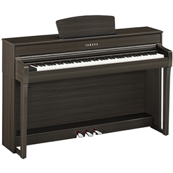 Yamaha CLP735DW Clavinova with Bench, Dark Walnut