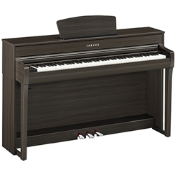 Yamaha CLP735DW Clavinova Console Digital Piano w/Bench - Dark Walnut