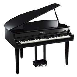 Yamaha CLP765GP Grand-Style Clavinova with Bench, Polished Ebony