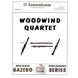 MusiciansPub Traditional Holcombe | Holcombe Jr  O Tannenbaum for Woodwind Quartet