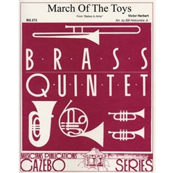 MusiciansPub Herbert Holcombe Jr.  March of the Toys - Brass Quintet