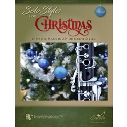 Excelcia  Traietta D  Solo Styles for Christmas – Clarinet