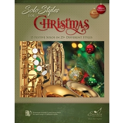 Excelcia  Traietta D  Solo Styles for Christmas – Alto Saxophone/Baritone Saxophone