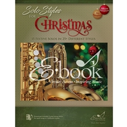 Excelcia  Traietta D  Solo Styles for Christmas – Alto Saxophone/Baritone Saxophone – E-book