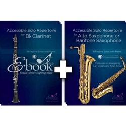 Excelcia Clark / Arcari   Accessible Solo Repertoire for Winds E-book Bundle