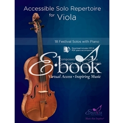 Excelcia Clark / Arcari   Accessible Solo Repertoire for Viola – E-book