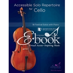 Excelcia Clark / Arcari   Accessible Solo Repertoire for Cello – E-book