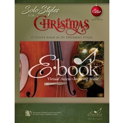 Excelcia  Traietta D  Solo Styles for Christmas – Cello – E-book