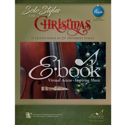 Excelcia  Traietta D  Solo Styles for Christmas – Bass – E-book
