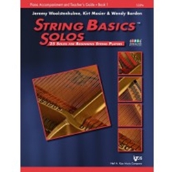 Kjos Various Mosier/Barden/Woolstenhulme  String Basics Solos Book 1 - Piano Accompaniment and Teacher’s Edition