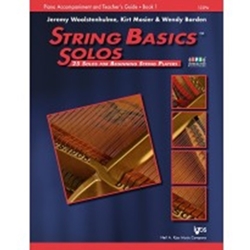 Kjos Various Mosier/Barden/Woolstenhulme  String Basics Solos Book 1 - Piano Accompaniment and Teacher’s Edition