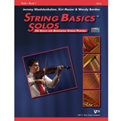 Kjos Various Mosier/Barden/Woolstenhulme  String Basics Solos Book 1 - Viola