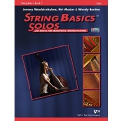 Kjos Various Mosier/Barden/Woolstenhulme  String Basics Solos Book 1 - String Bass
