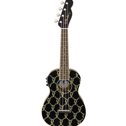 Fender 0971752106 Billie Eilish Concert Ukulele - Black