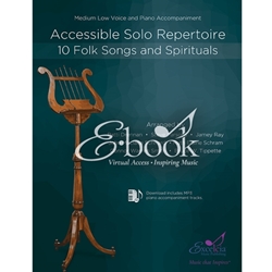 Excelcia Various Various  Accessible Solo Repertoire - E-book Medium Low Voice and Piano Accompaniment
