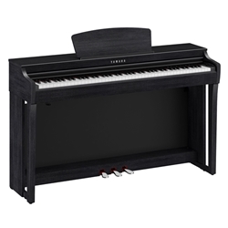 Yamaha CLP725B Clavinova with Bench, Matte Black