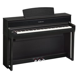 Yamaha CLP775B Clavinova with Bench, Matte Black