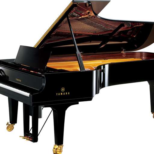 Yamaha DCFX Disklavier 9' CFX Series Grand Piano with Bench, Polished Ebony