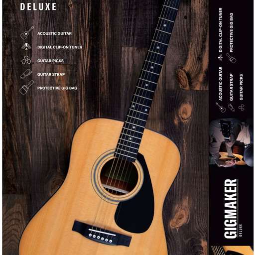 Yamaha Gigmaker Deluxe Acoustic Guitar Package