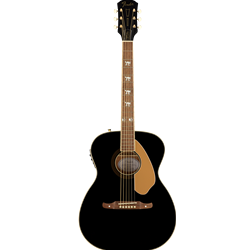 Fender Tim Armstrong 10th Anniversary Hellcat Acoustic Electric Guitar Black