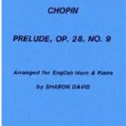 Prelude, Op. 28, No. 9 Arranged for English Horn & Piano