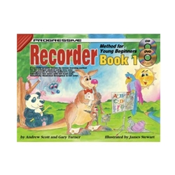 Progressive Recorder Method for Young Beginner Book 1